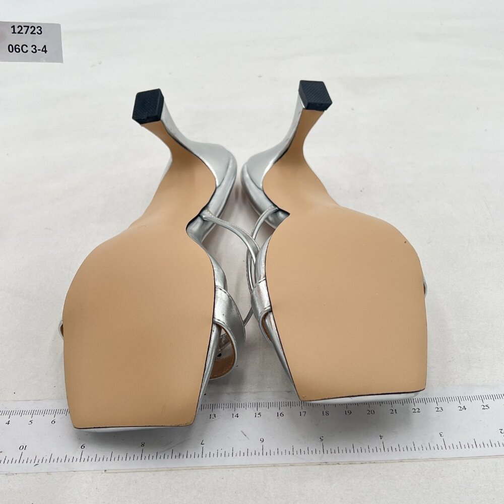 Ydn Women's Square Open Toe Sandal Slides Kitten … - image 7